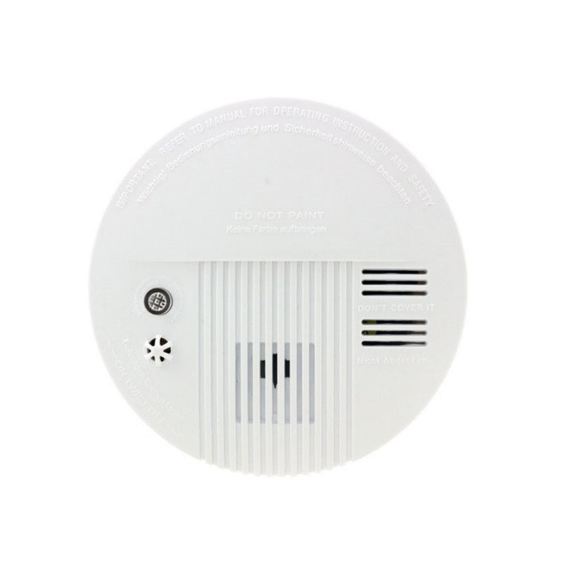 220V Smoke Detector With 9V Battery Backup Household Fire Alarm 110V Smoke Sensor Detector ACJ-505AC